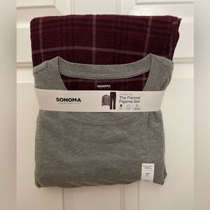 Sonoma Men’s 2-Piece Flannel Pajama Set - New/Never Worn - Size XL
